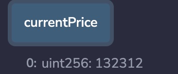 A screenshot of the currentPrice button